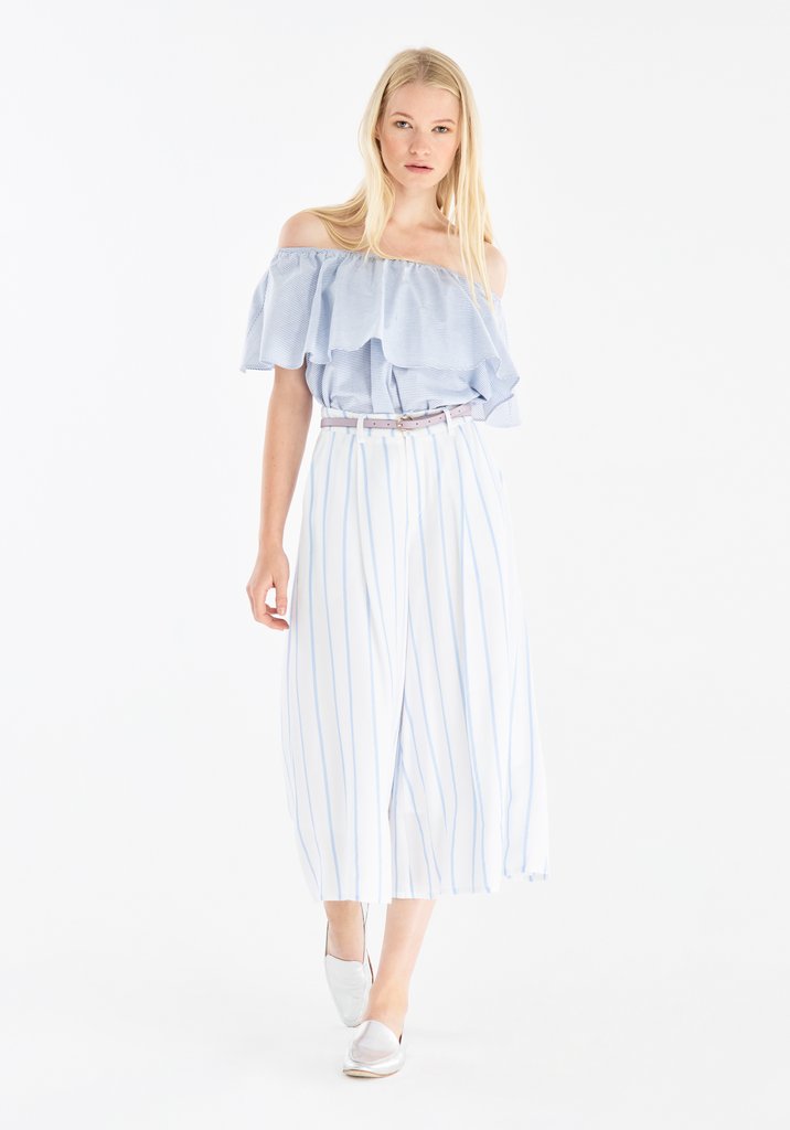 Paisie Striped Culotte