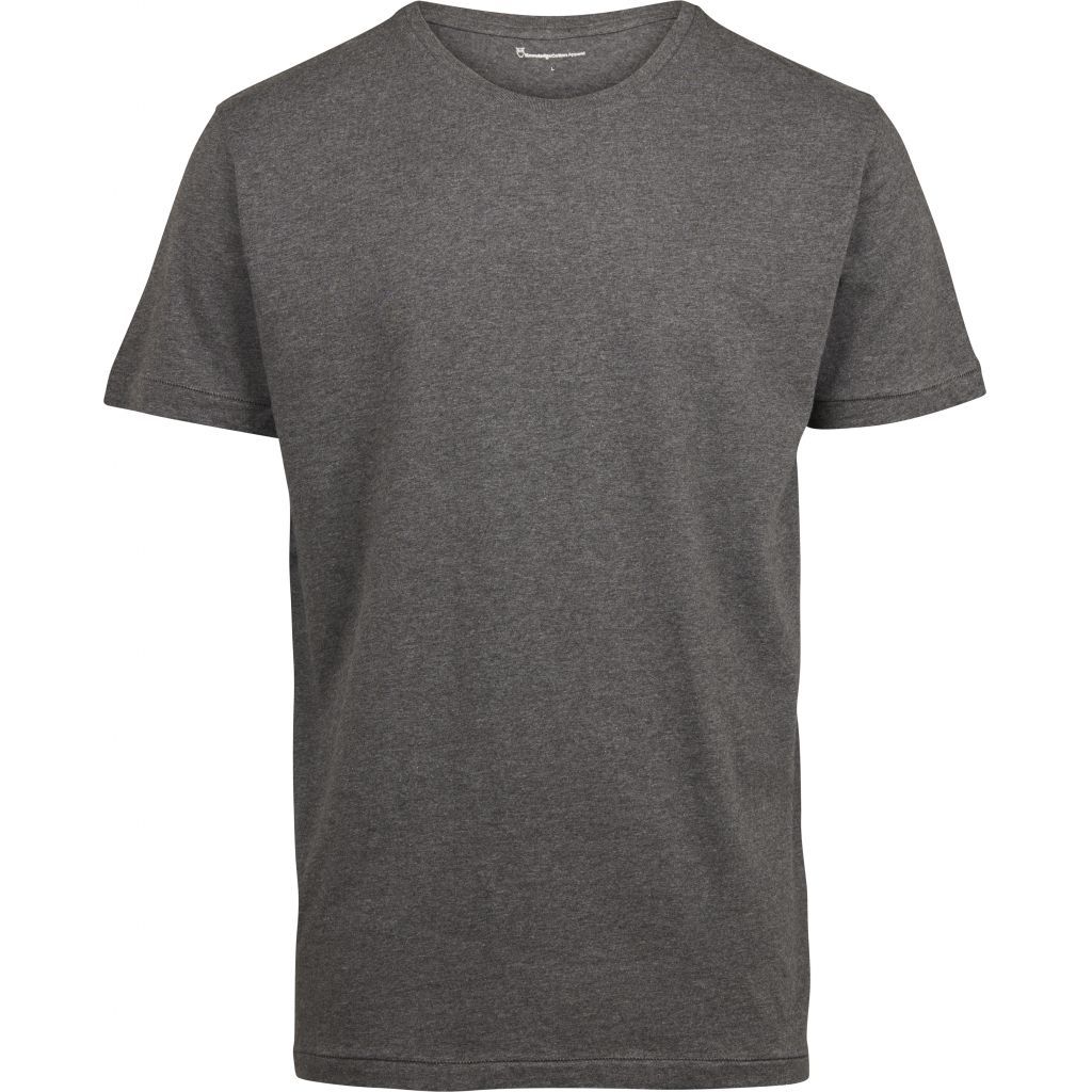 Knowledge Cotton Apparel  10113 Basic Regular Fit O Neck Tee