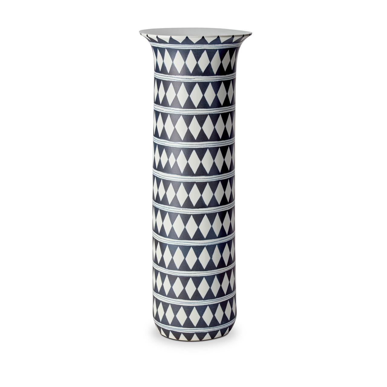 L'Objet X Large Tribal Diamond Vase