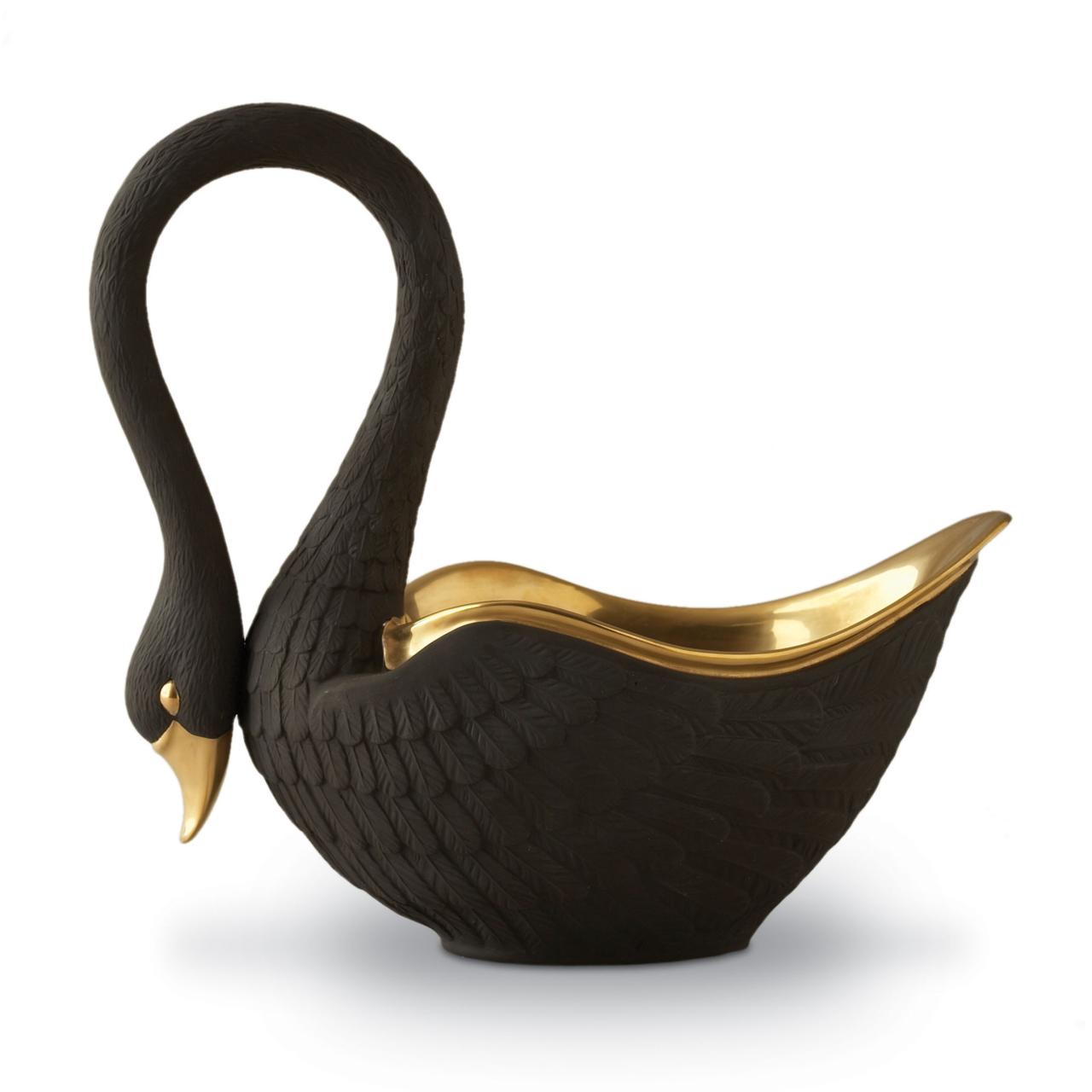 L'Objet Large Blanc Swan Bowl