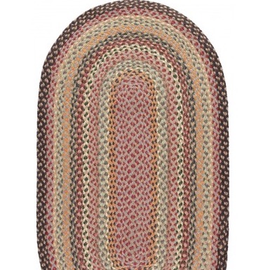 The Braided Rug Company Jute Braided Hall Runner