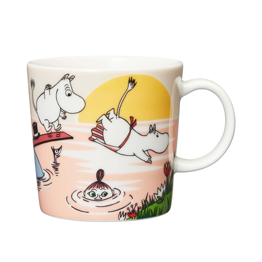 Arabia  Seasonal Moomin Mug Evening Swim