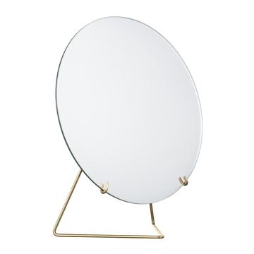 Moebe Antique Brass Standing Mirror