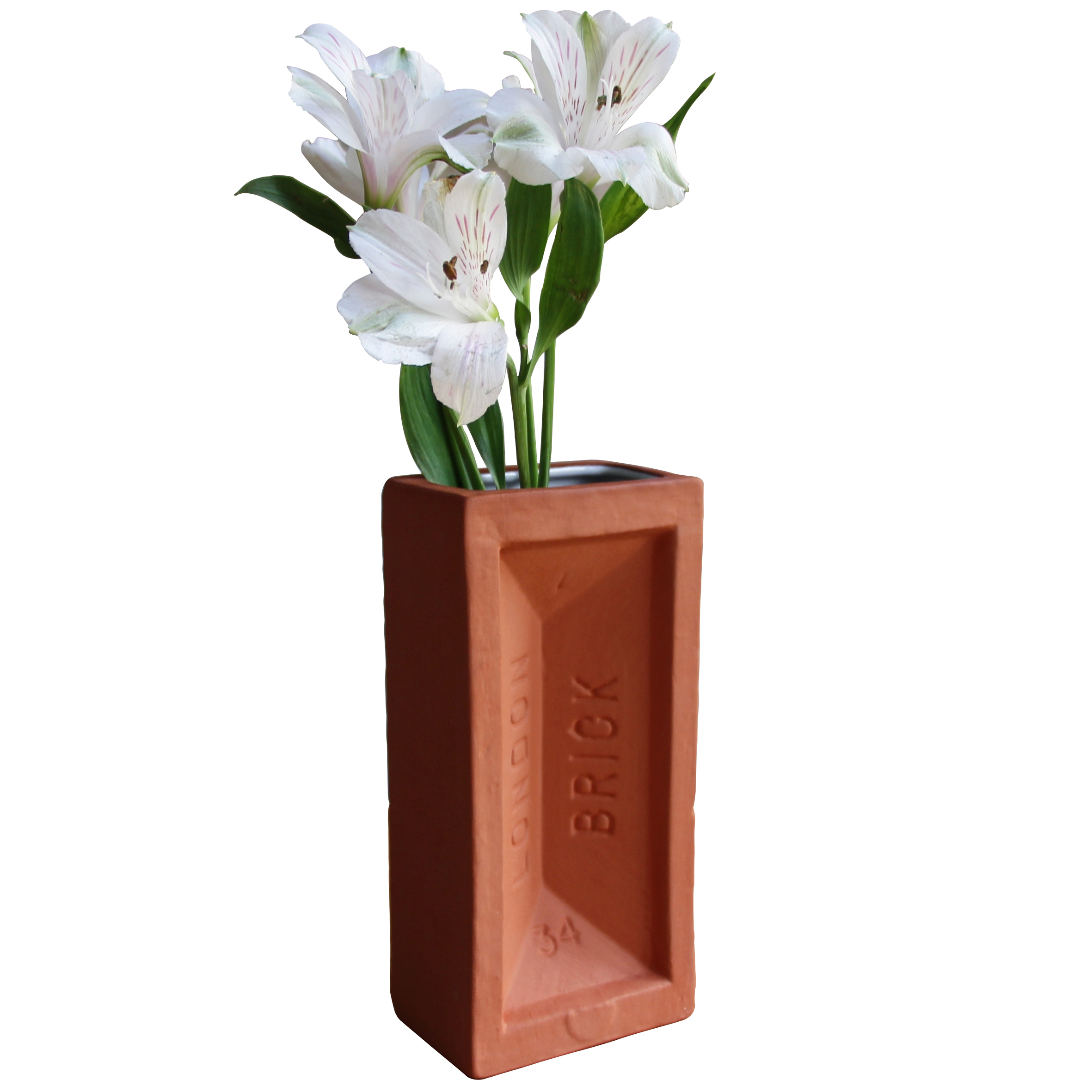 Stolen Form Terracotta London Brick Vase