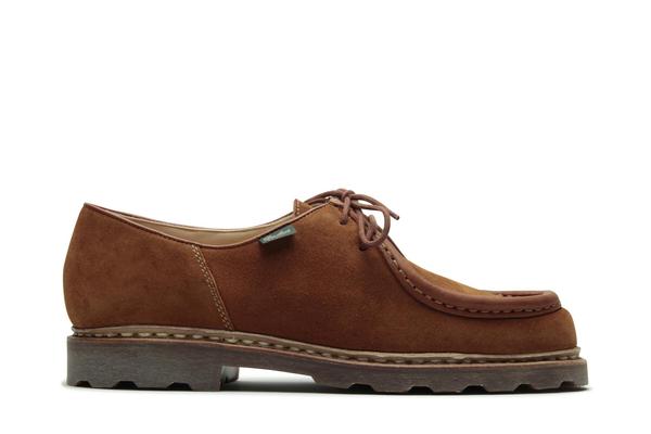 Paraboot Marche Noix Velours Whisky Michael Shoes