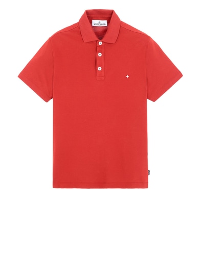 Stone Island Brick Short Sleeve Polo Shirt