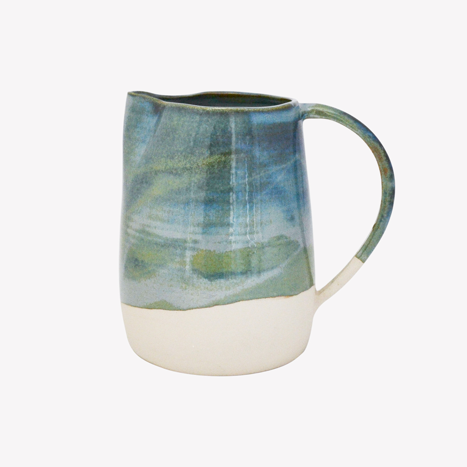 Margot Lhomme Glazed Stoneware Pitcher 