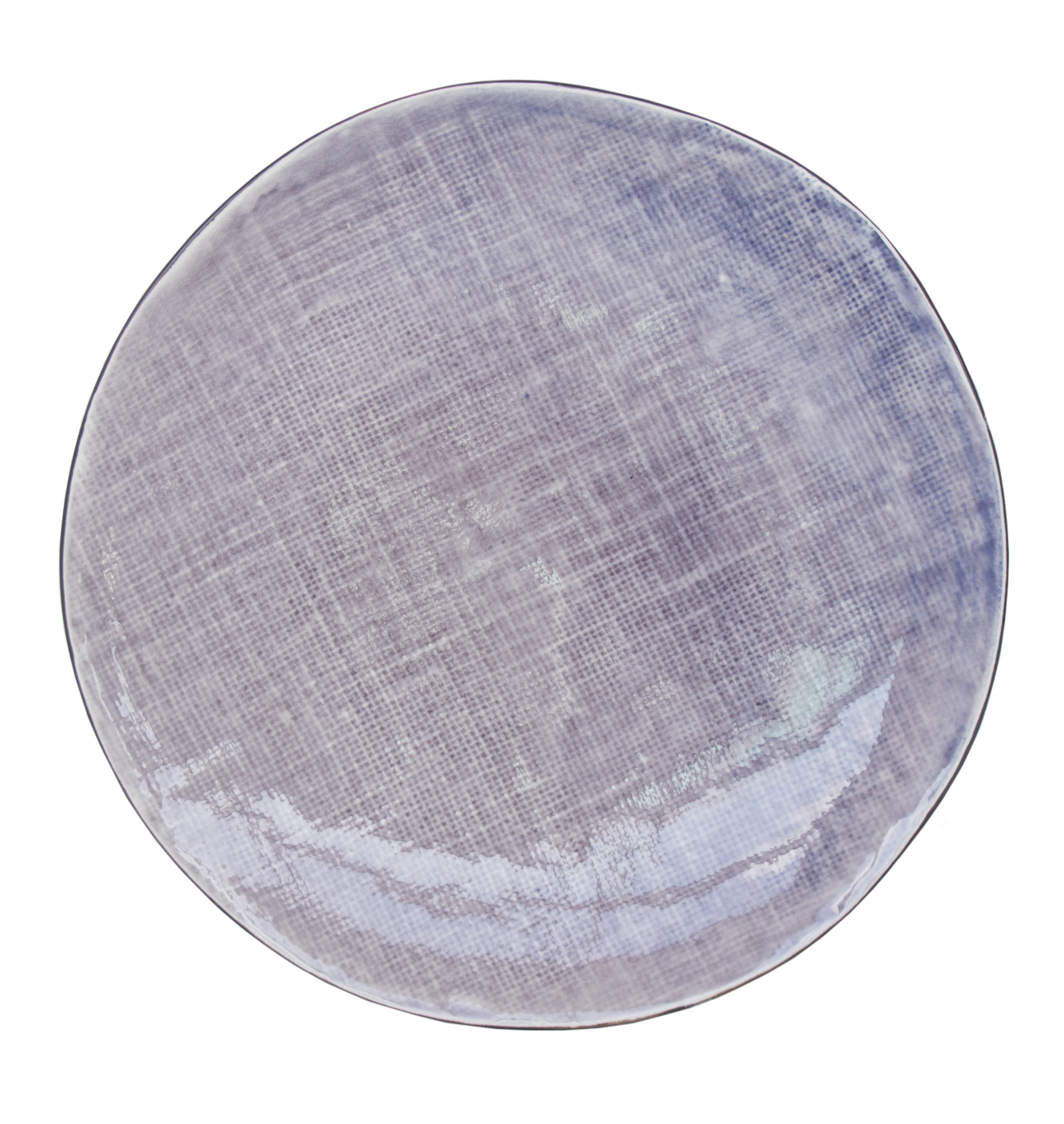 Urban Nature Culture Large Purple Ash Plate 