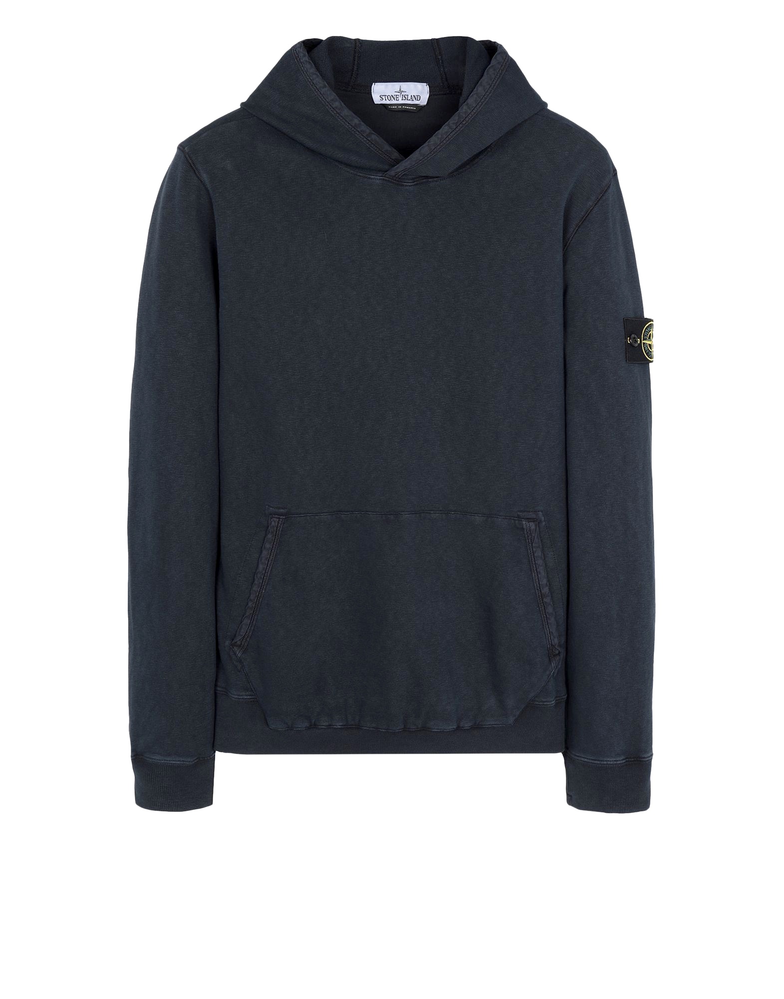 Stone Island Cotton Sweatshirt with Hood