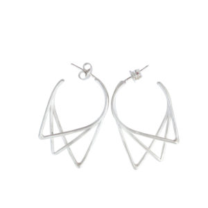 Eni Jewellery .925 Sterling Silver Urbs Earrings