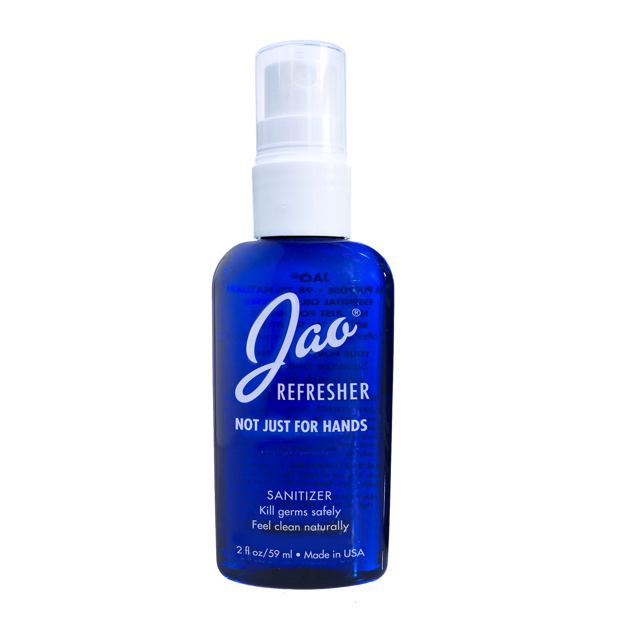 Jao Brand Jao Refresher, Not-Just-For-Hands Sanitizer 2oz. - 2-PACK