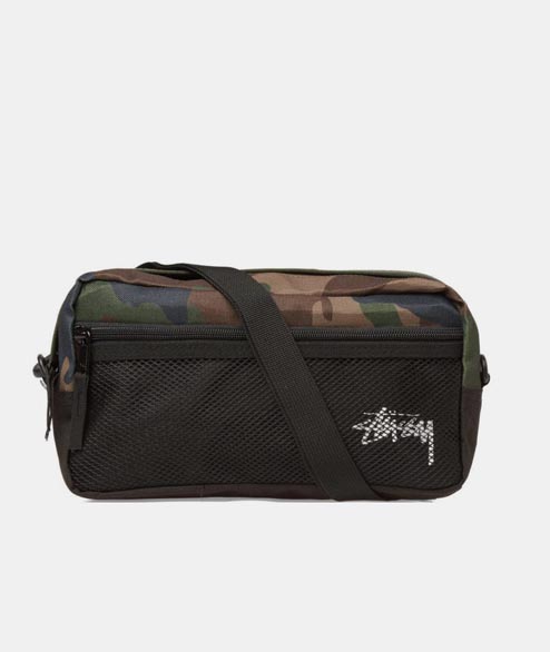 Stüssy Camo Nylon Stock Side Bag