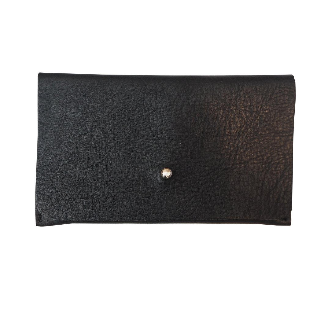 Blue Hour London  Black Leather Coin Purse