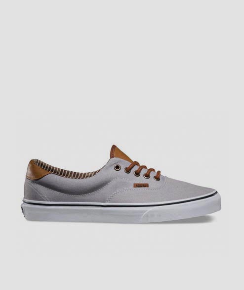 Vans  7.5US / 40 EU Size Silver Canvas CL Era 59 Shoes