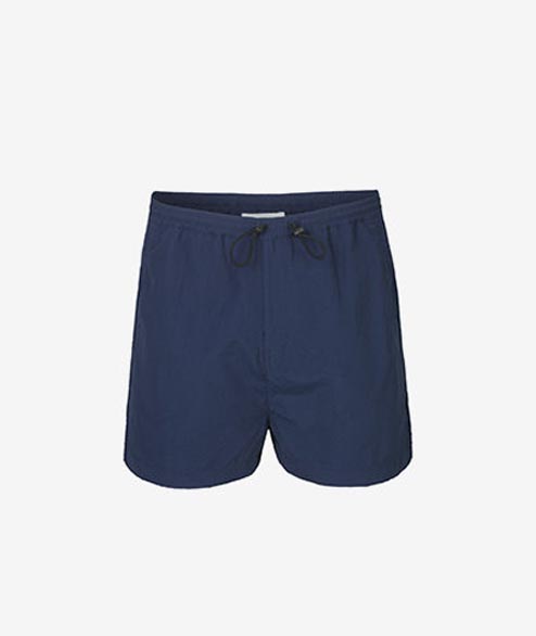 Libertine-Libertine Dark Navy Cotton Fade Short