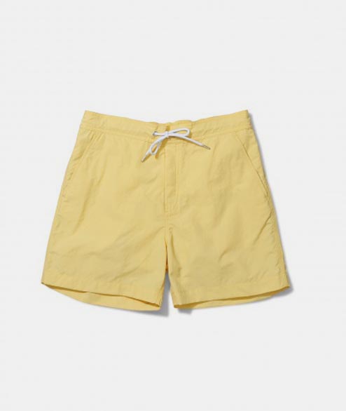 Norse Projects Strand Yellow Polyamide Hauge Swim Shorts