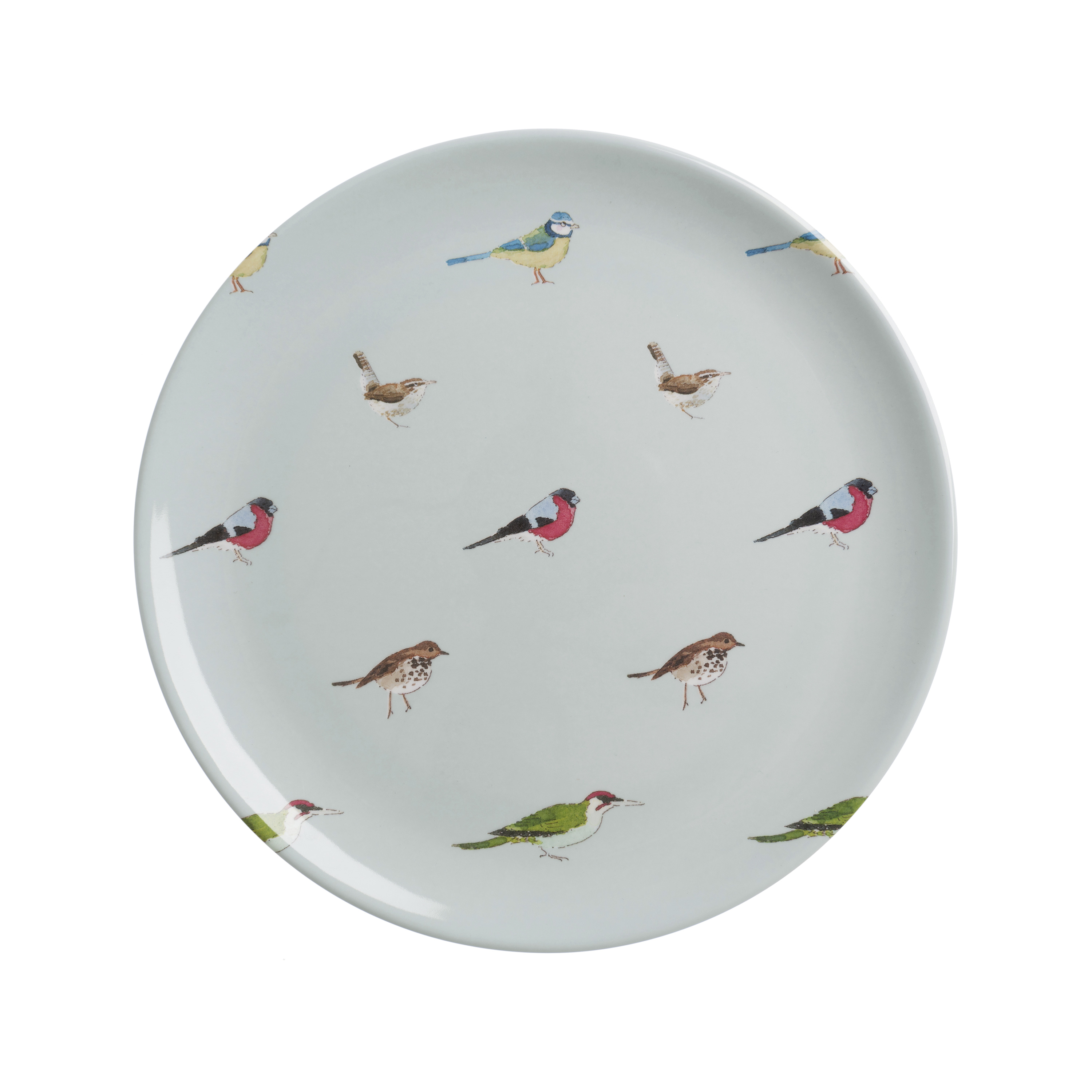 Trouva: 2 x Duck Egg Melamine Side Lunch Plates