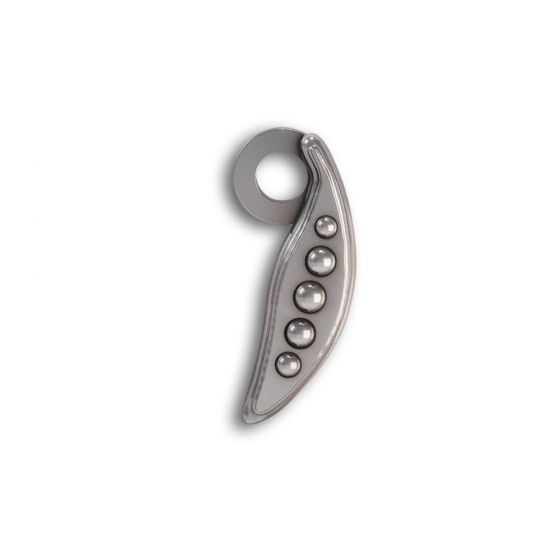 LICENSED TO CHARM Sterling Silver Peas In A Pod Charm 