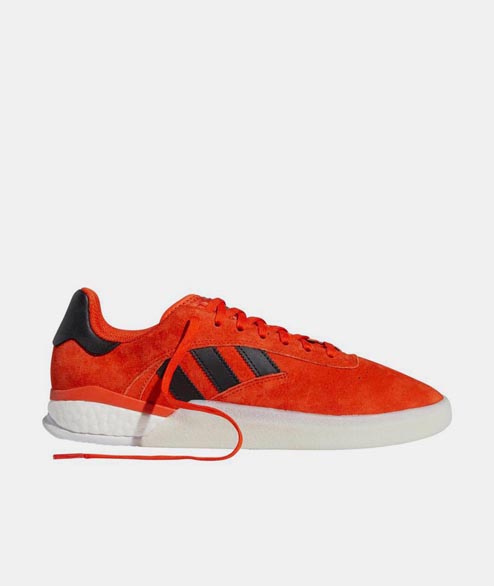 Adidas Orange Black White 3ST.004 Shoes