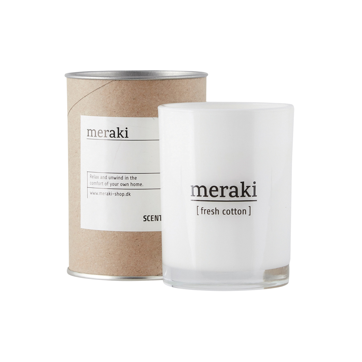 Merika Fresh Cotton Scented Candle