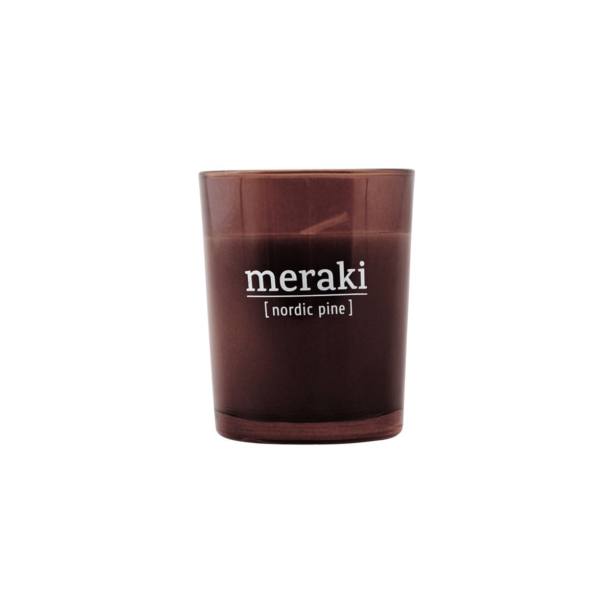 Meraki Nordic Pine Scented Small Candle Pack of 2
