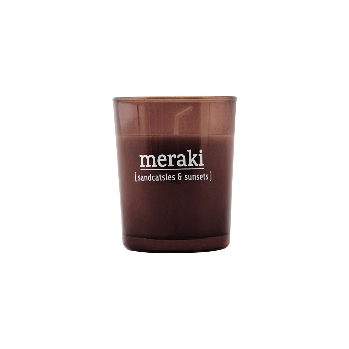 Meraki Sandcastles and Sunsets Scented Small Candle Pack of 2