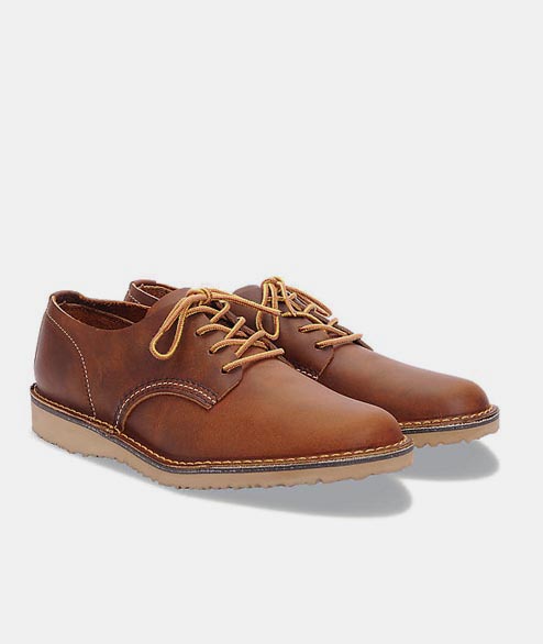 Red Wing Shoes Copper Weekender Oxford 3303 Shoes