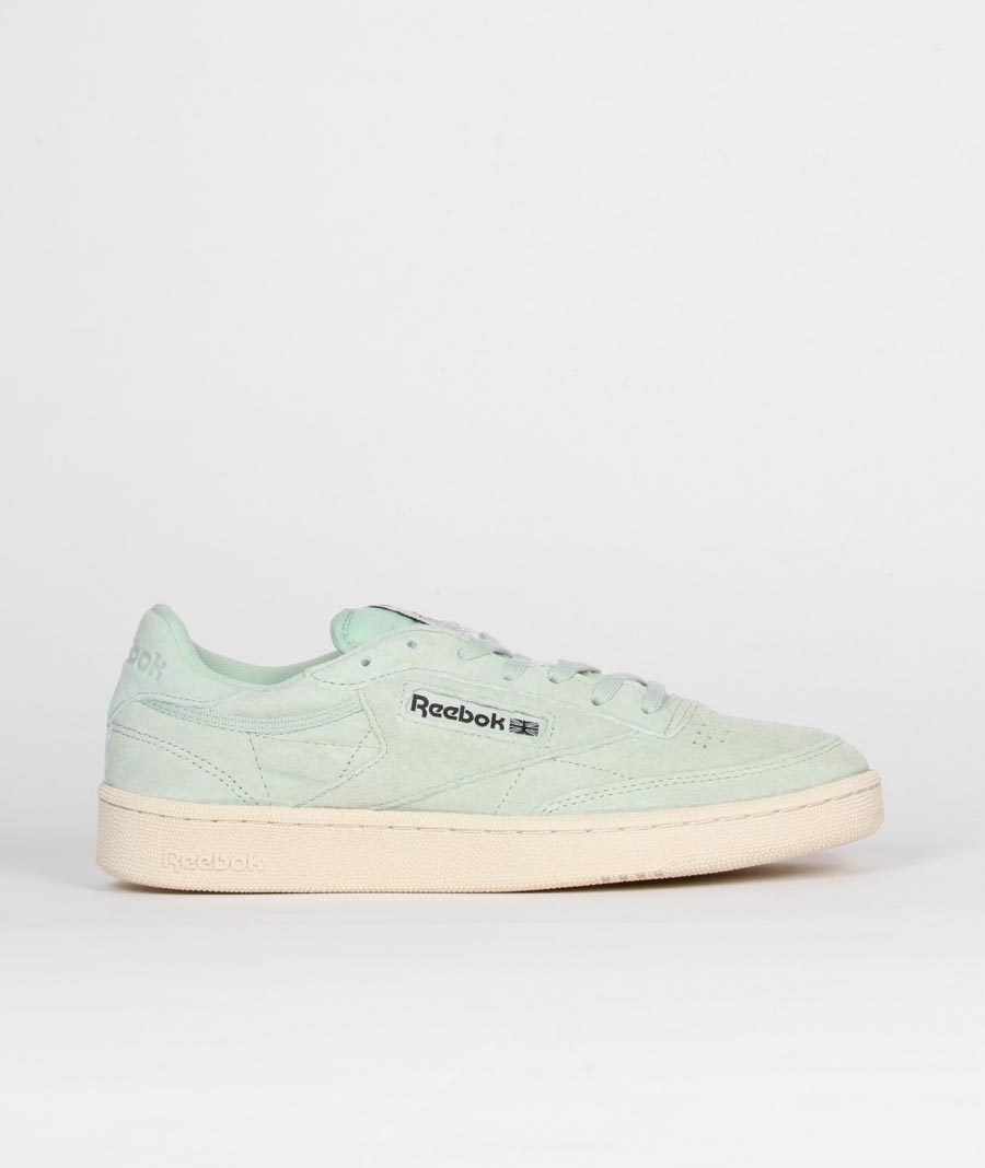 Reebok  Size 6 Pastels Sage Leather Club C 85 Shoes