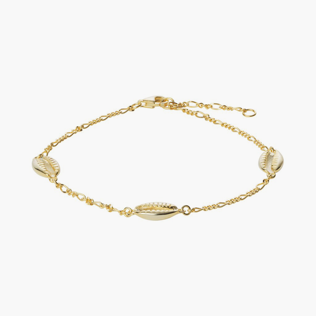 Aym Aroa Gold Shell Bracelet