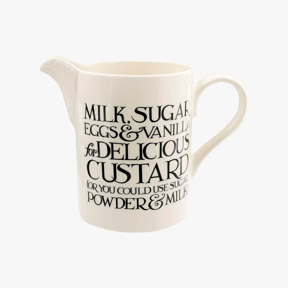 Emma Bridgewater Black Toast Large Straight Jug