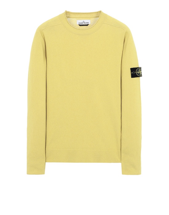 Stone Island Crewneck Knit in Yellow