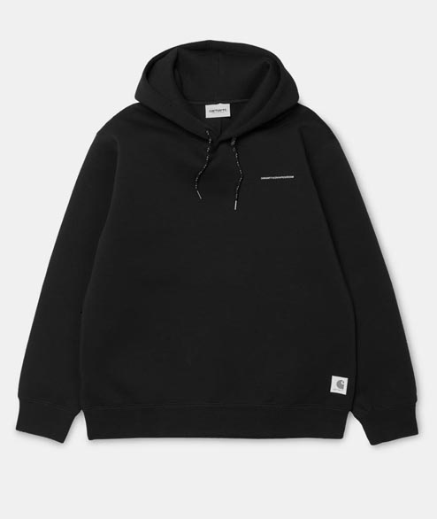 Carhartt Black Reflective Hooded Beta Sweatshirt