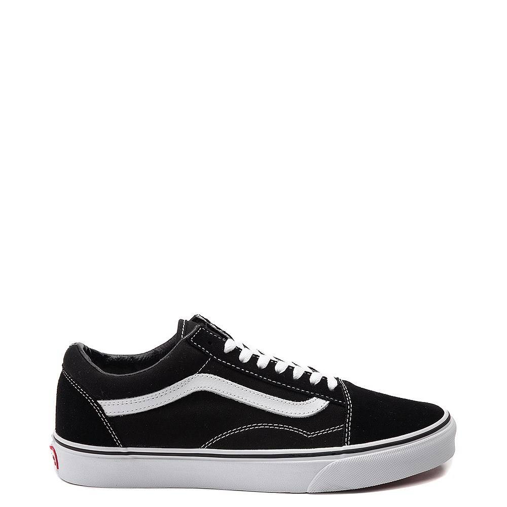 Vans  Black Suede and Canvas Old Skool Skate Shoe