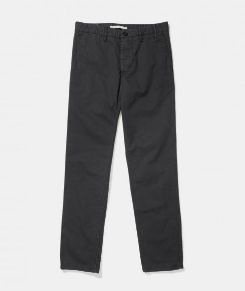 Norse Projects Black Cotton Aros Light Twill Pant