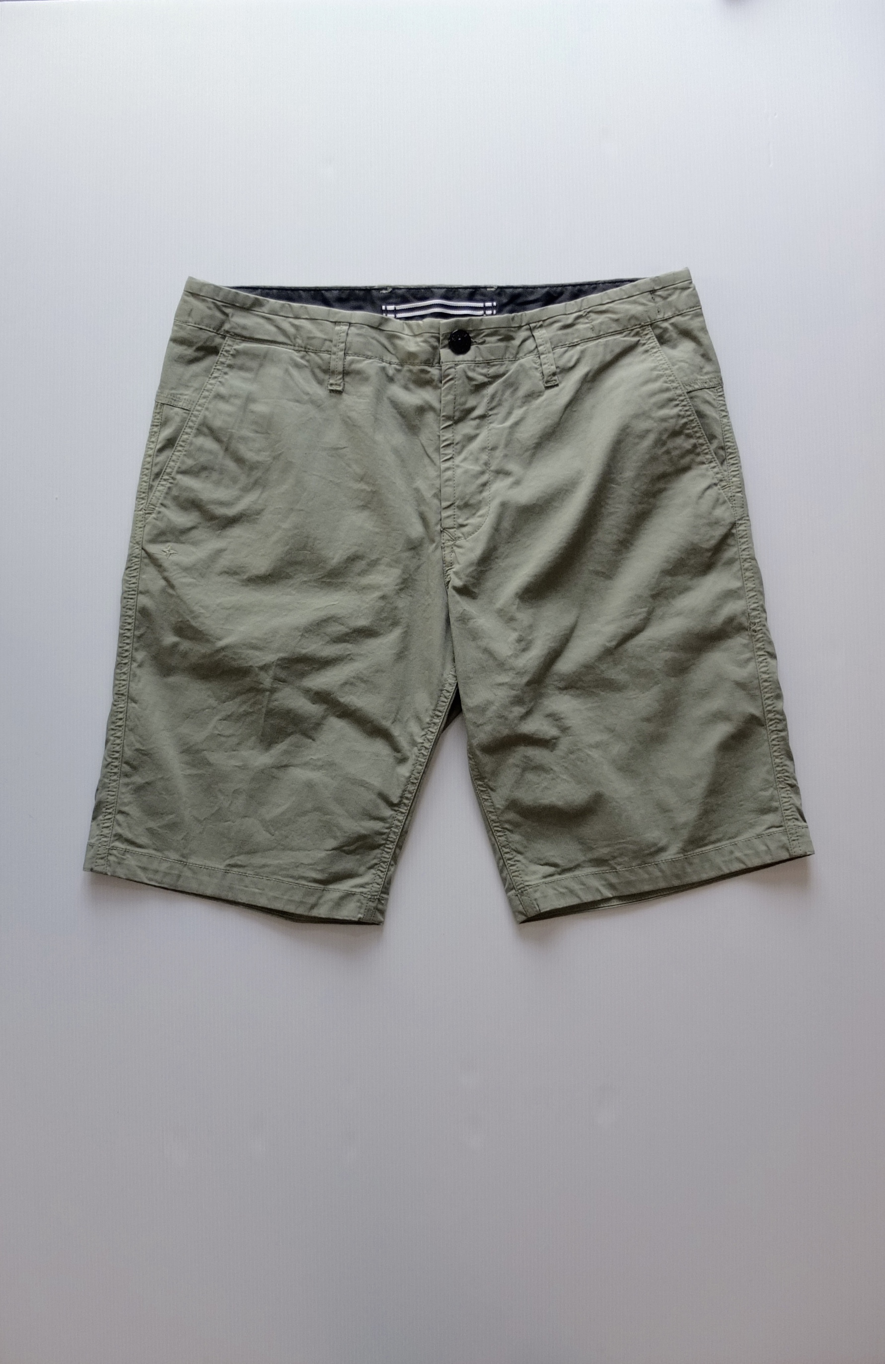 Stone Island  Men's Sage Cotton Shorts