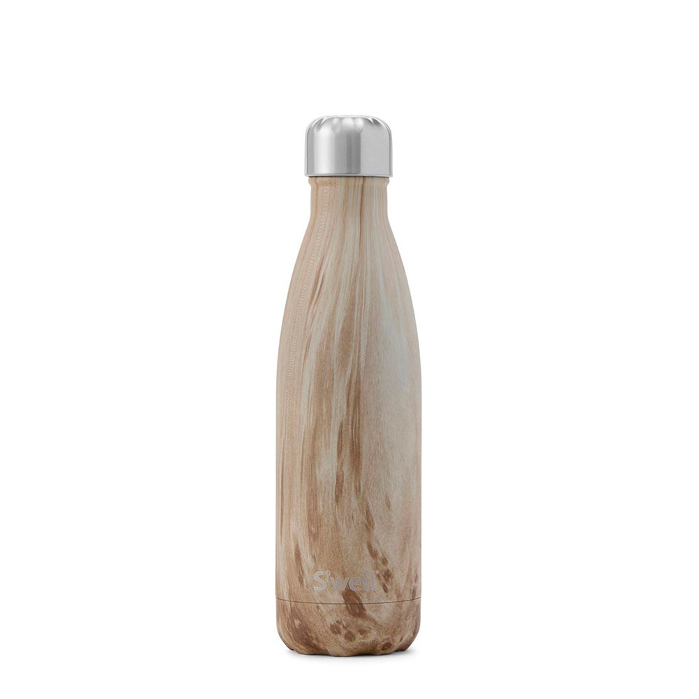 S'well 500ml Stainless Steel Blonde Wood Bottle