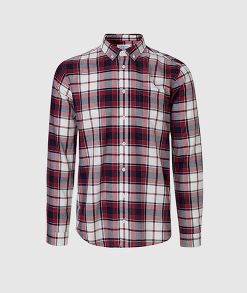 Libertine-Libertine Dark Navy White Red Hunter Shirt