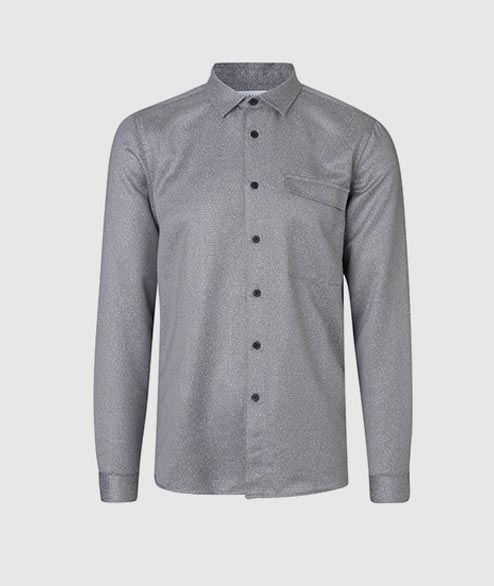 Libertine-Libertine Grey Cotton Master Shirt