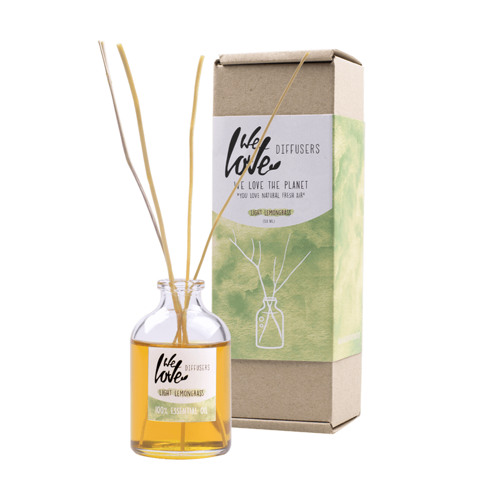 We Love The Planet Light Lemongrass (Natural Fragrance) Diffuser