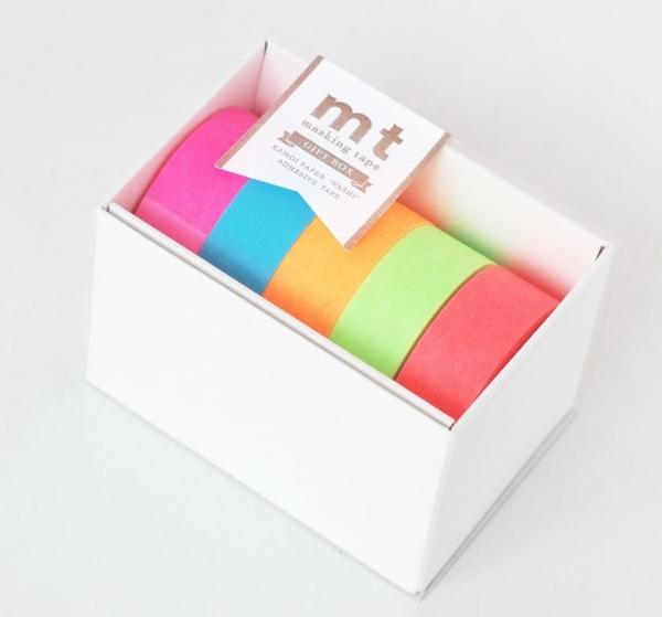 MT Masking Tape 5 Colores Neon