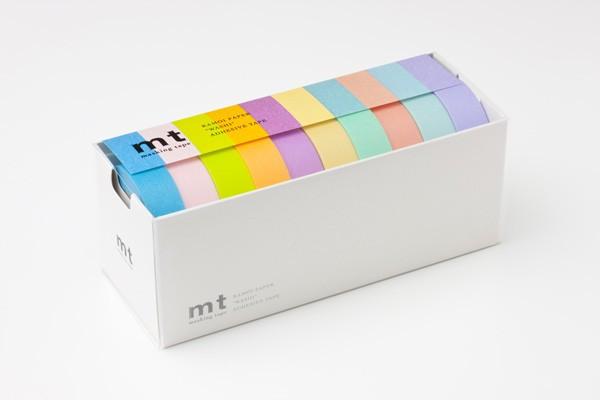 MT Masking Tape 10 Colores Light