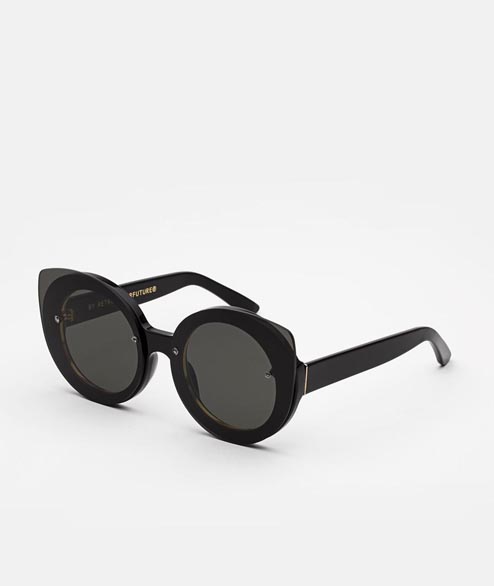 Super Black Rita Sunglasses