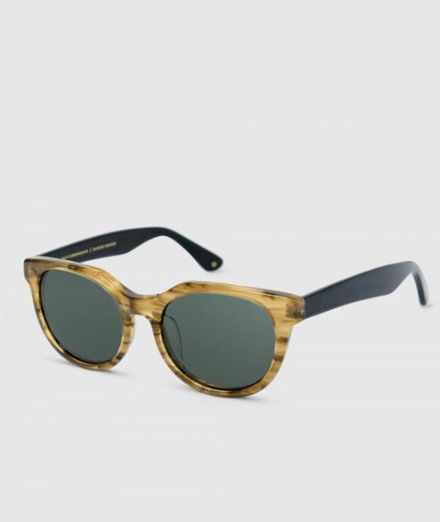 Han Kjobenhavn Black Clear Paul Senior Sunglasses