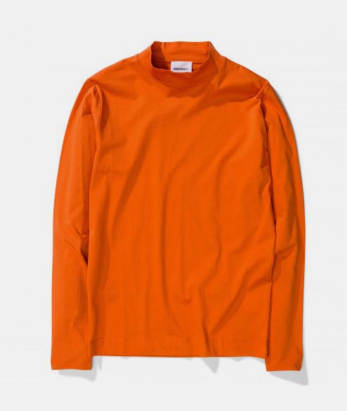 Norse Projects Ocher Harald Mercerized T Shirt