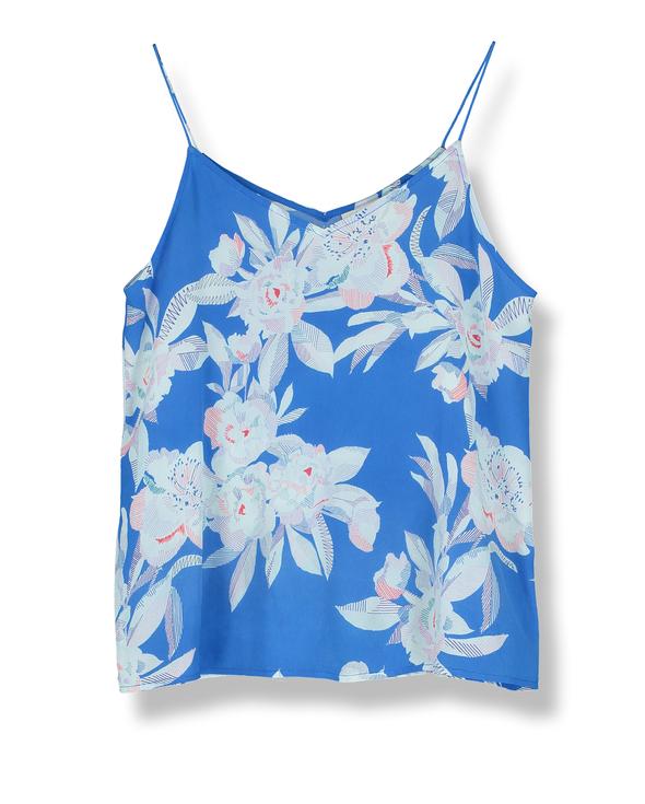 Pyrus  Belitis Silk Cami in Blue Line Floral