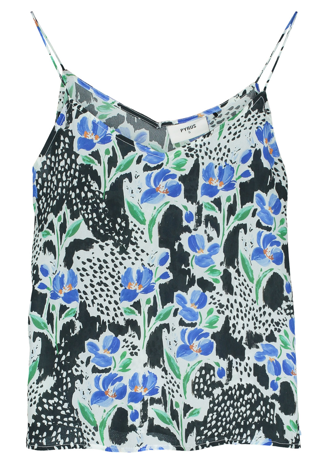 Pyrus  Belitis Silk Cami in Bluebell Print