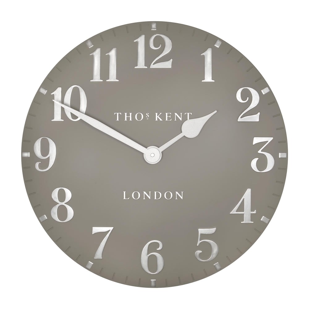 Thomas Kent 50cm Cool Mink Arabic Wall Clock