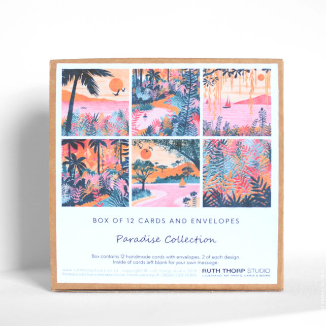 ruth-thorp-studio-paradise-collection-box-of-12-cards-and-envelopes