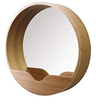 Zuiver WOOD MIRROR - M (D40cm)