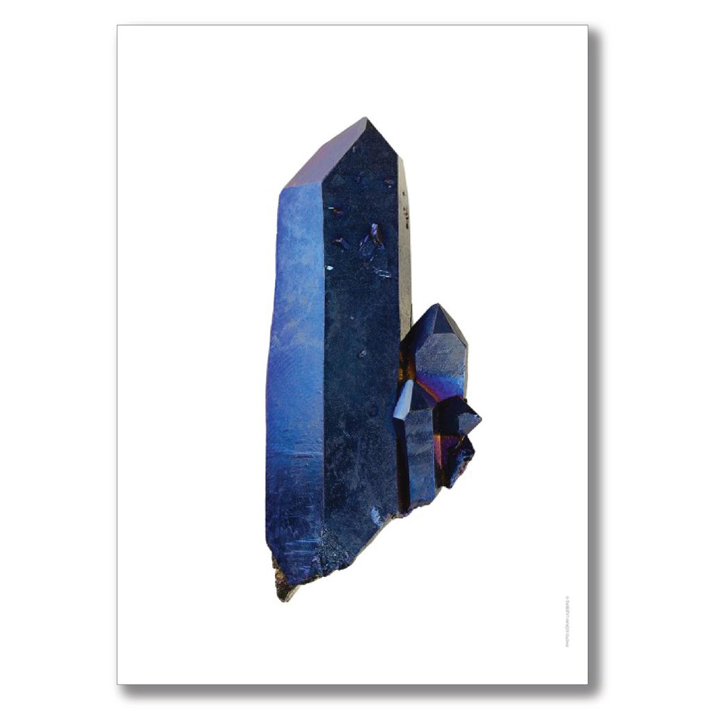 Liljebergs 21 x 29.7cm Cobalt Quartz Print